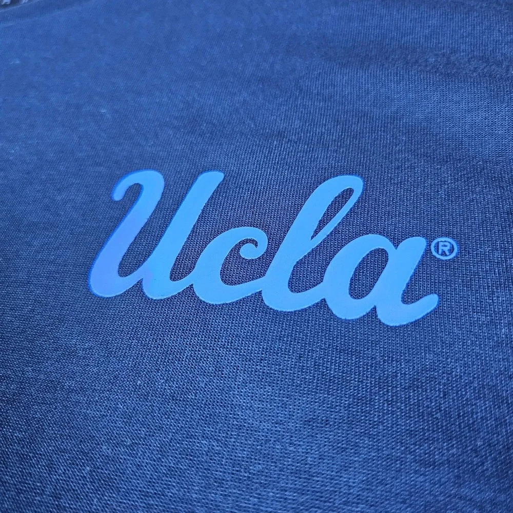 Jordan UCLA Sweatshirt Mens 3XL Black Blue Crewneck Pullover Heavyweight Fleece